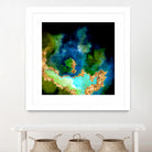 100 Nebulas in Space 064 by Raul Andre Petrasanta on GIANT ART - blue digital painting