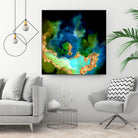 100 Nebulas in Space 064 by Raul Andre Petrasanta on GIANT ART - blue digital painting