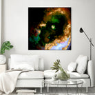 100 Nebulas in Space 079 by Raul Andre Petrasanta on GIANT ART - yellow digital painting