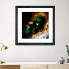 100 Nebulas in Space 079 by Raul Andre Petrasanta on GIANT ART - yellow digital painting