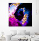 100 Nebulas in Space 088 by Raul Andre Petrasanta on GIANT ART - blue digital painting