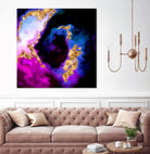 100 Nebulas in Space 088 by Raul Andre Petrasanta on GIANT ART - blue digital painting