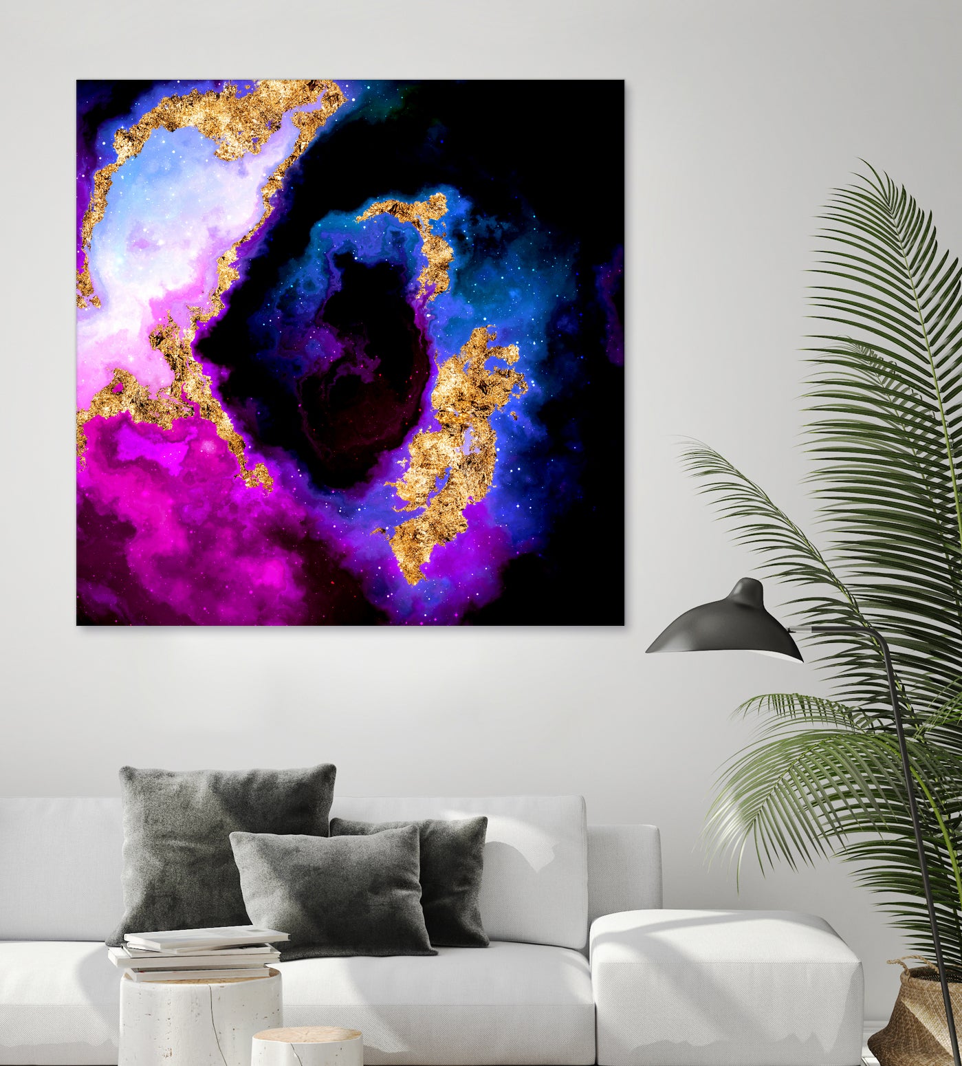 100 Nebulas in Space 088 by Raul Andre Petrasanta on GIANT ART - blue digital painting