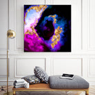 100 Nebulas in Space 088 by Raul Andre Petrasanta on GIANT ART - blue digital painting