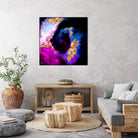 100 Nebulas in Space 088 by Raul Andre Petrasanta on GIANT ART - blue digital painting