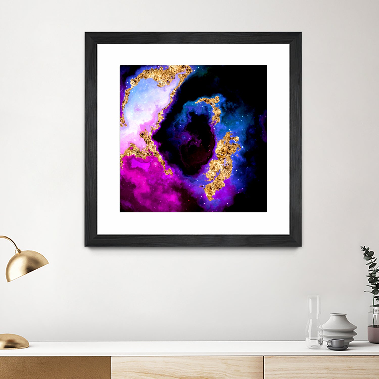 100 Nebulas in Space 088 by Raul Andre Petrasanta on GIANT ART - blue digital painting