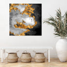 100 Nebulas in Space Black and White 010 by Raul Andre Petrasanta on GIANT ART - black digital painting