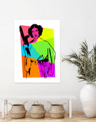 Princess Leia | Star Wars | Pop Art by William Cuccio on GIANT ART - pink digital painting