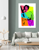 Princess Leia | Star Wars | Pop Art by William Cuccio on GIANT ART - pink digital painting