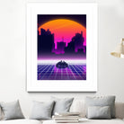 akira retrowave sunset by Muhammad Daffa Umar on GIANT ART - white photo manipulation