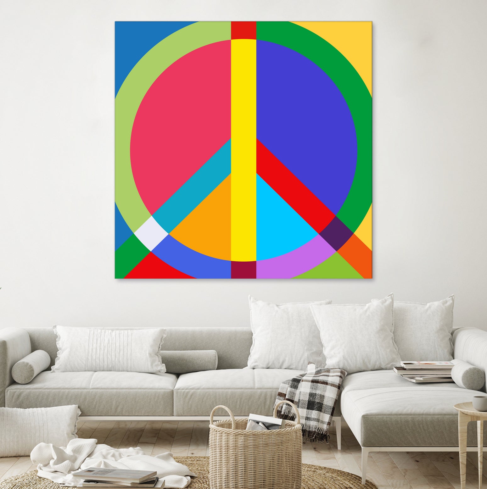 Peace, Love, Unity. by Philippe Intraligi on GIANT ART - red digital drawing