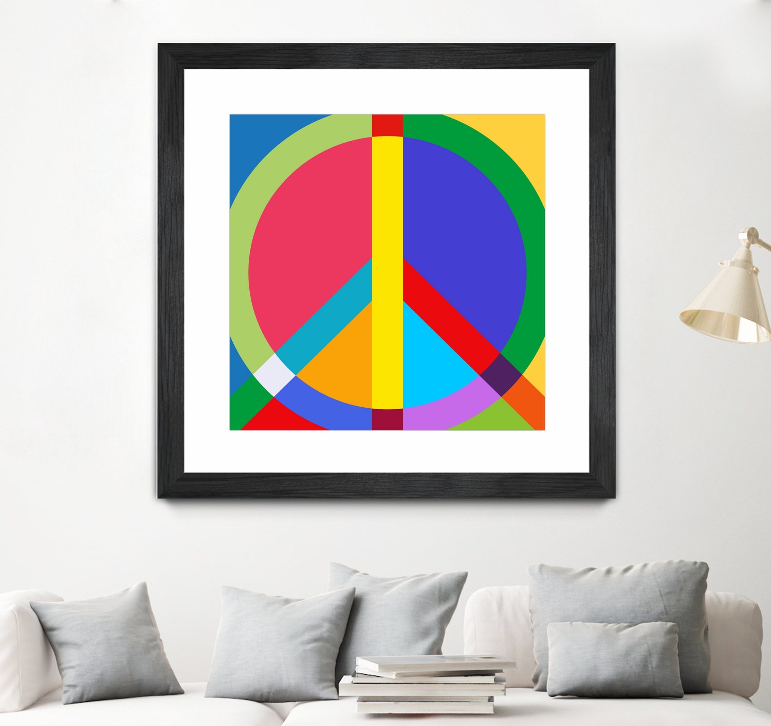 Peace, Love, Unity. by Philippe Intraligi on GIANT ART - red digital drawing