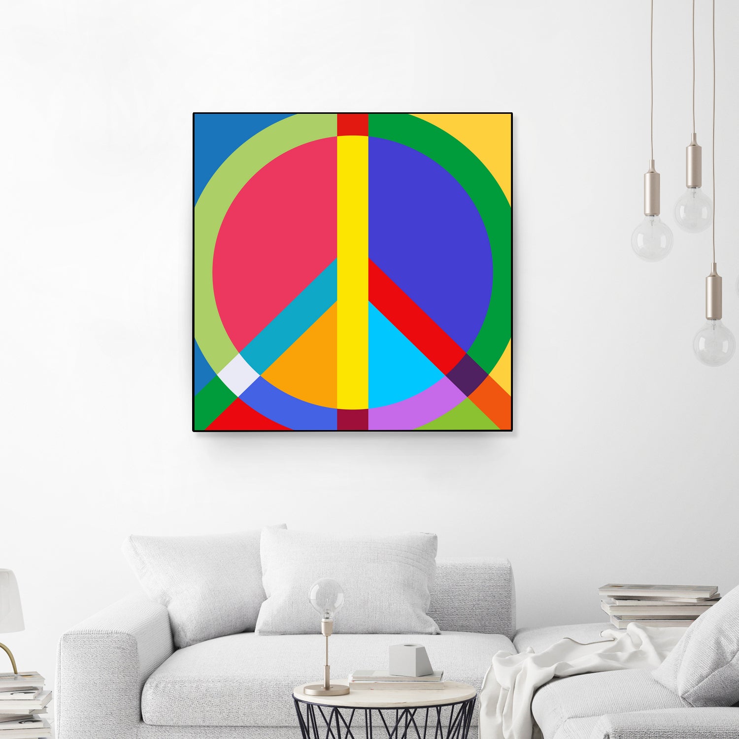 Peace, Love, Unity. by Philippe Intraligi on GIANT ART - red digital drawing