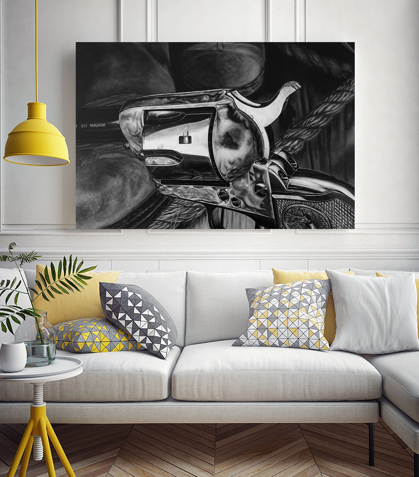 Wild West II B/W by João Bello on GIANT ART - black mixed media