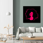 Diana Ross | Pop Art by William Cuccio on GIANT ART - pink digital painting