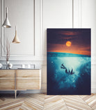 Immergo by Annisa Tiara Utami on GIANT ART - blue photo manipulation