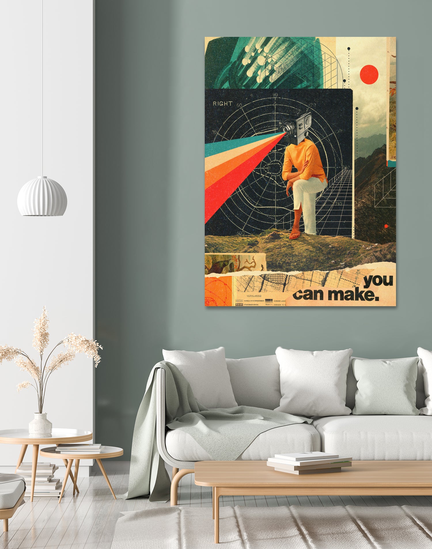 You can Make it Right by Frank Moth on GIANT ART - yellow photo illustration