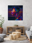 Abstract Jordan by Alessandro Pautasso on GIANT ART - fuchsia digital painting