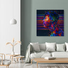 Abstract Jordan by Alessandro Pautasso on GIANT ART - fuchsia digital painting