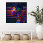 Abstract Jordan by Alessandro Pautasso on GIANT ART - fuchsia digital painting