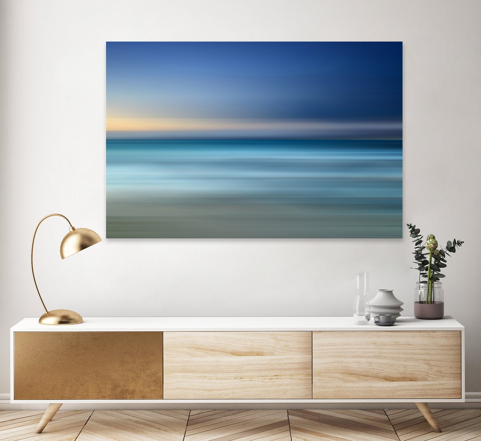 where mermaids live no.1 by Steffi Louis on GIANT ART - blue digital painting