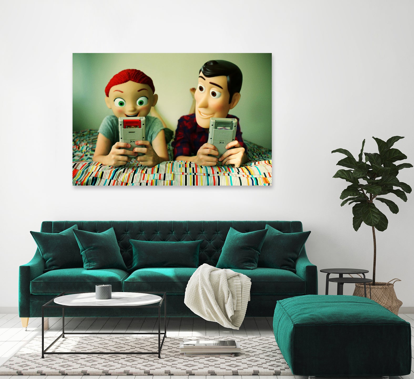 Addicted by Caroline Sauvage on GIANT ART - green photo manipulation