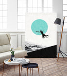 Don't think. Jump ... by Menelaos Trompoukis on GIANT ART - gray photo manipulation