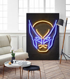 Wolverine by Octavian Mihai Mielu on GIANT ART - blue 3d art