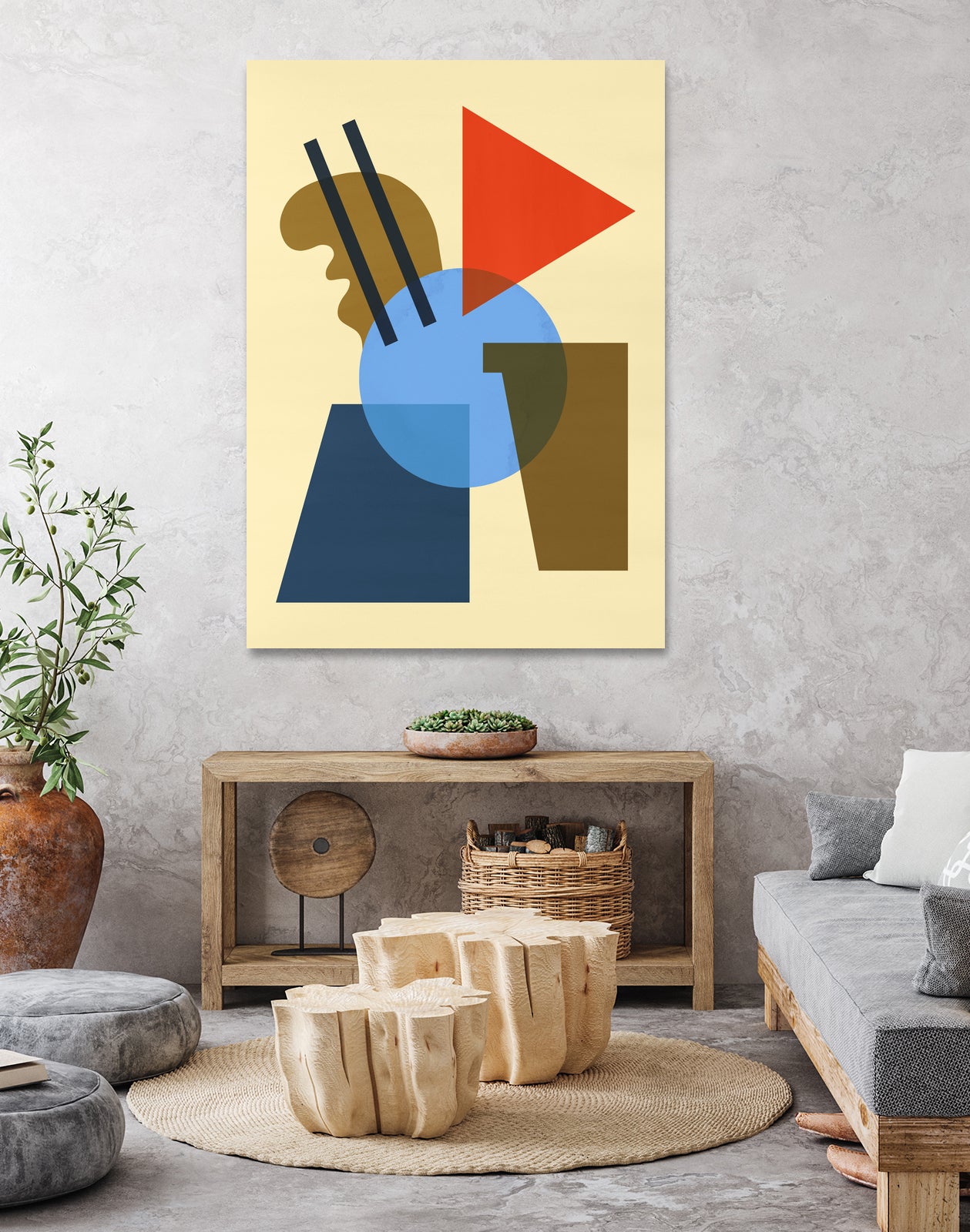 Abstractions A by Vitor Costa on GIANT ART - blue digital painting