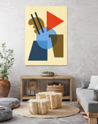 Abstractions A by Vitor Costa on GIANT ART - blue digital painting