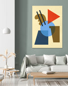 Abstractions A by Vitor Costa on GIANT ART - blue digital painting