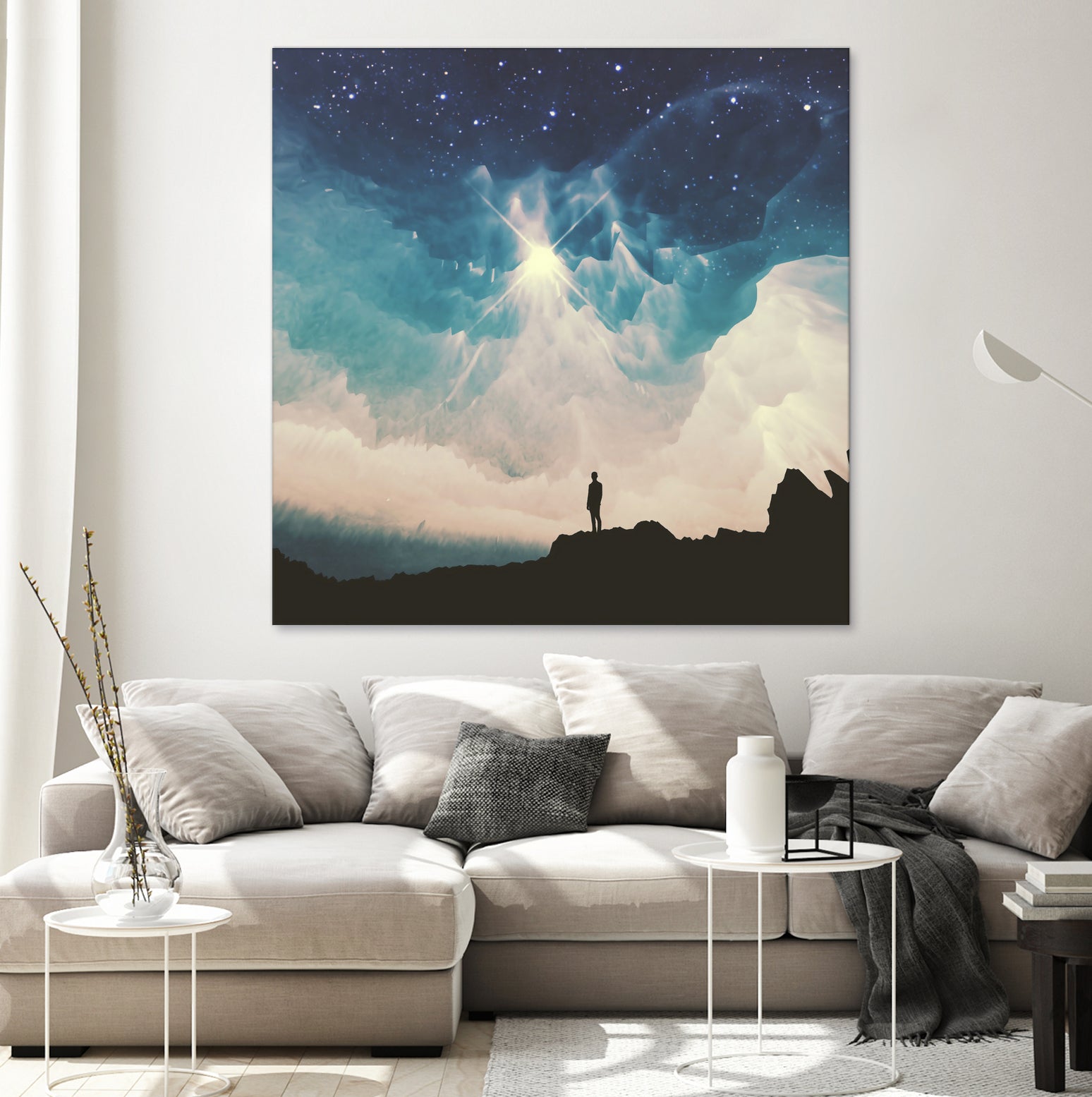 Stars by Annisa Tiara Utami on GIANT ART - blue digital drawing