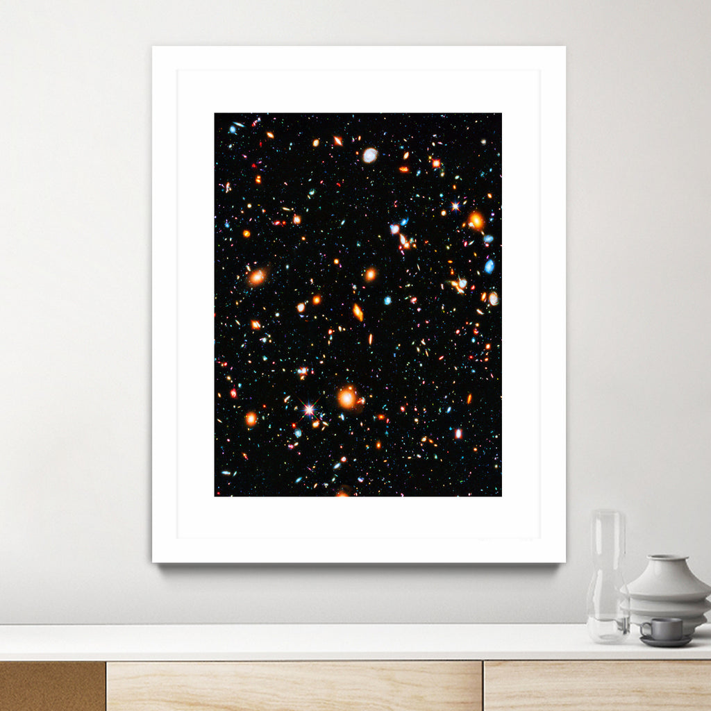 Hubble Ultra Deep Field by Ed Trickett on GIANT ART - black photo manipulation