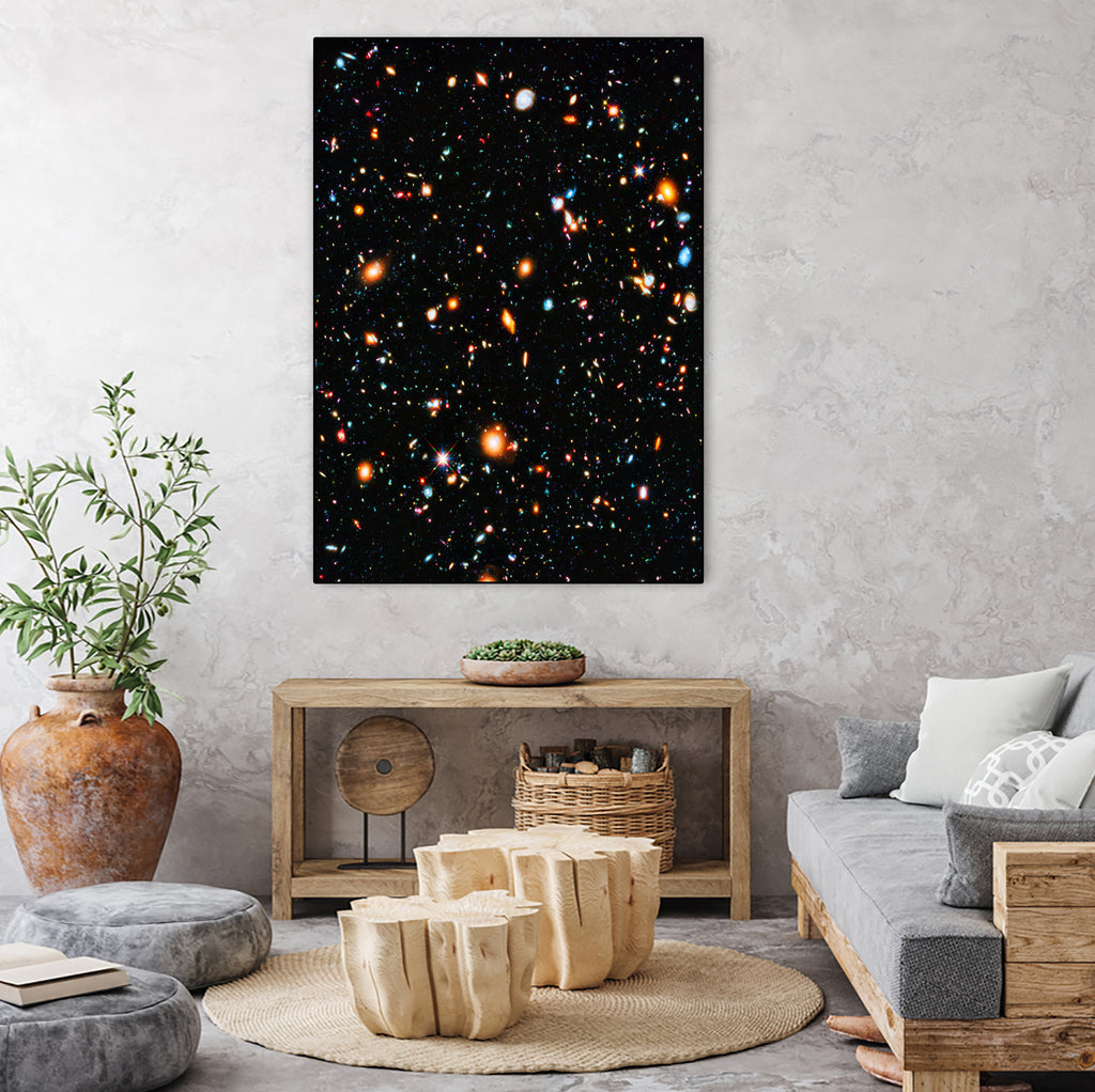 Hubble Ultra Deep Field by Ed Trickett on GIANT ART - black photo manipulation