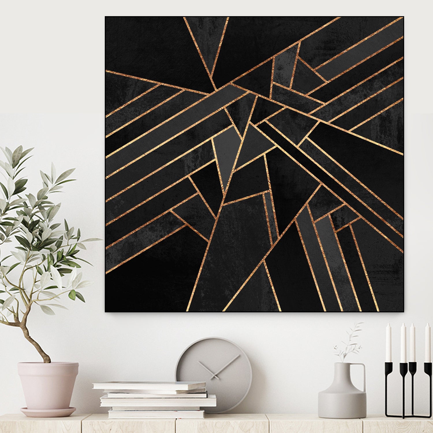 Black Night by Elisabeth Fredriksson on GIANT ART - black digital painting