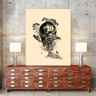 Lost Translation by Francis Mi Oza on GIANT ART - black digital painting