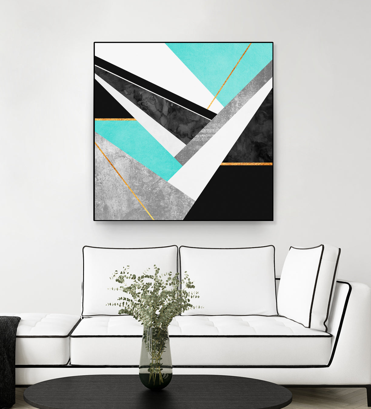 Lines & Layers 2 by Elisabeth Fredriksson on GIANT ART - black digital drawing