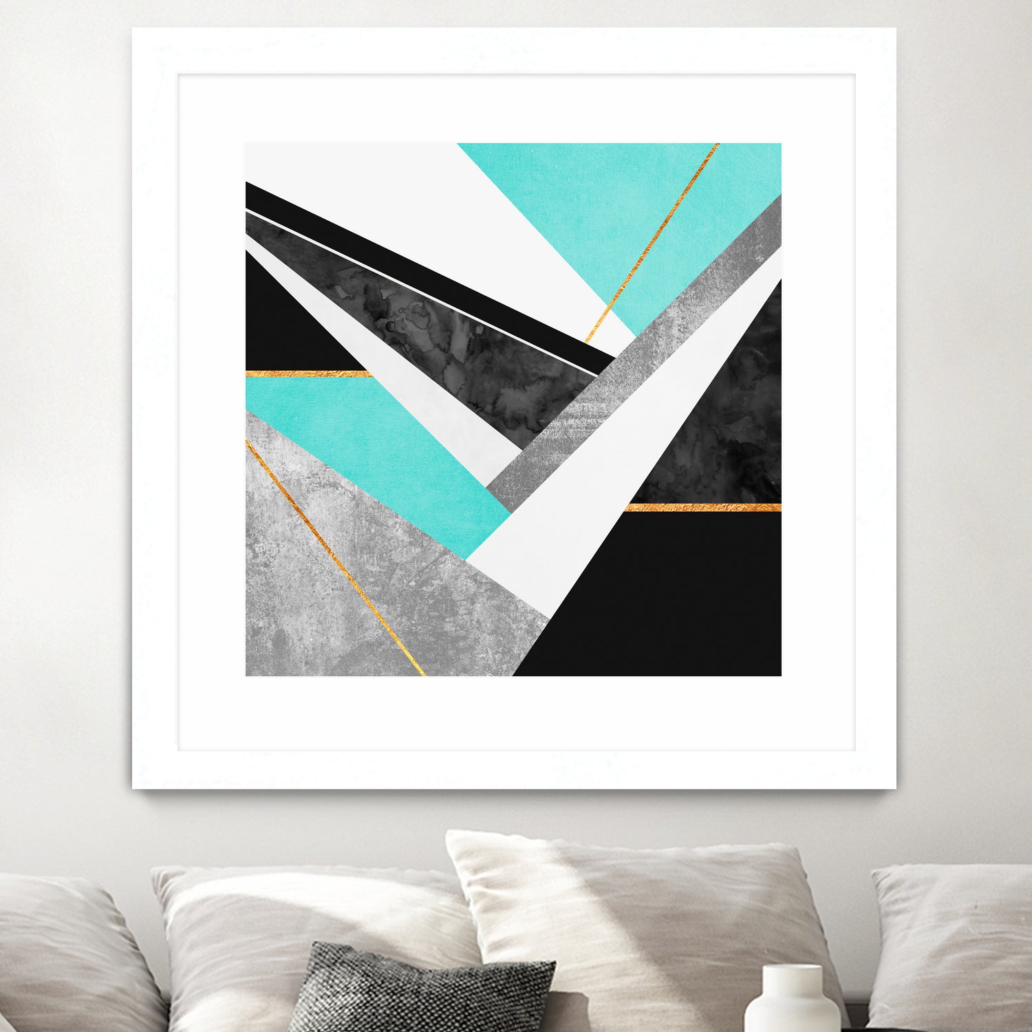 Lines & Layers 2 by Elisabeth Fredriksson on GIANT ART - black digital drawing