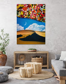 A Desert Full Of Flowers by Seam Less on GIANT ART - black photo manipulation