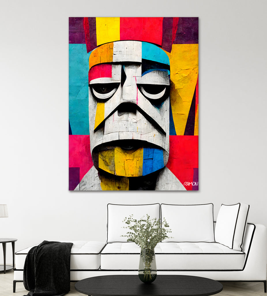 Bored Trooper by Ramon Souza on GIANT ART - white digital painting