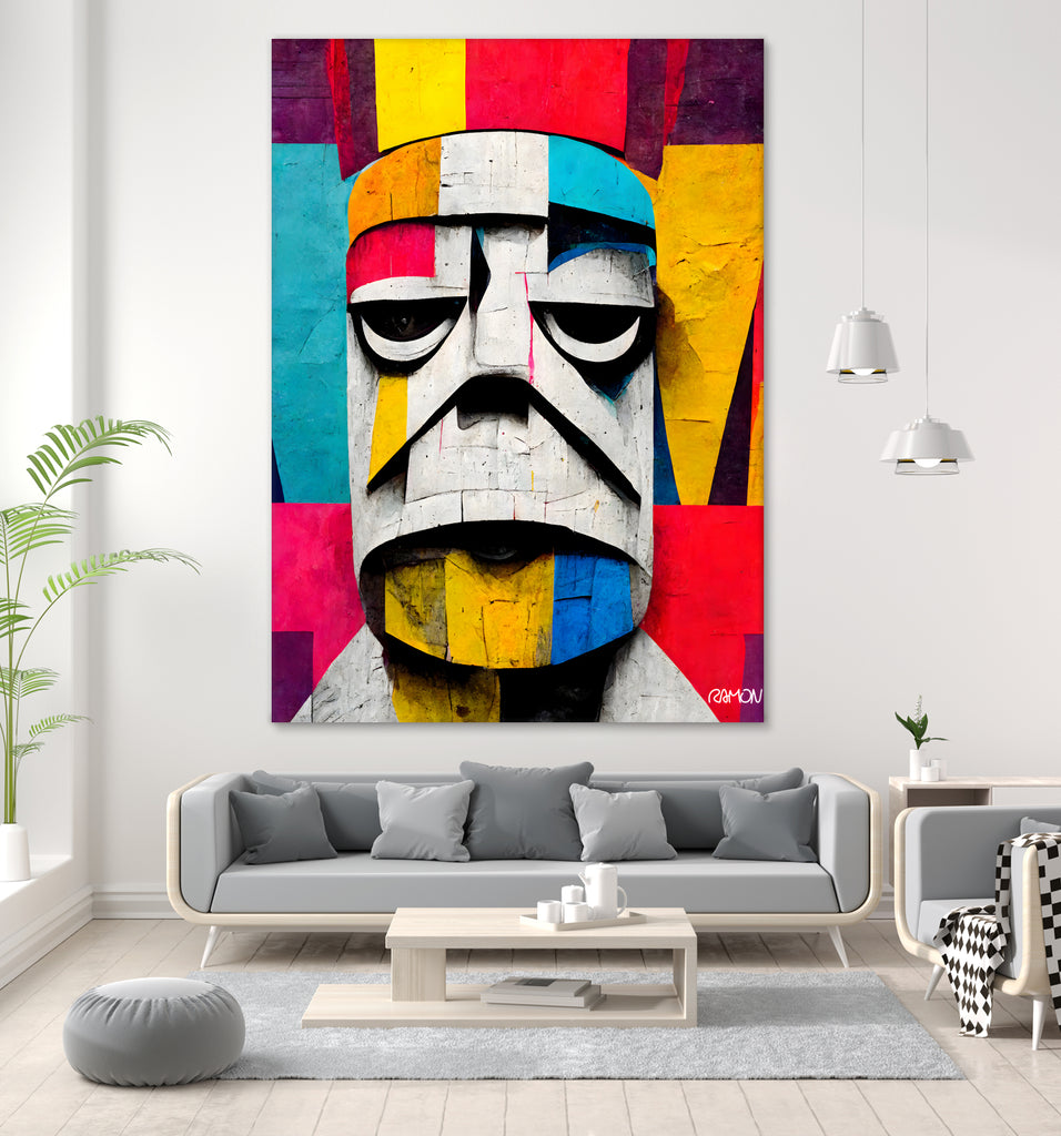 Bored Trooper by Ramon Souza on GIANT ART - white digital painting