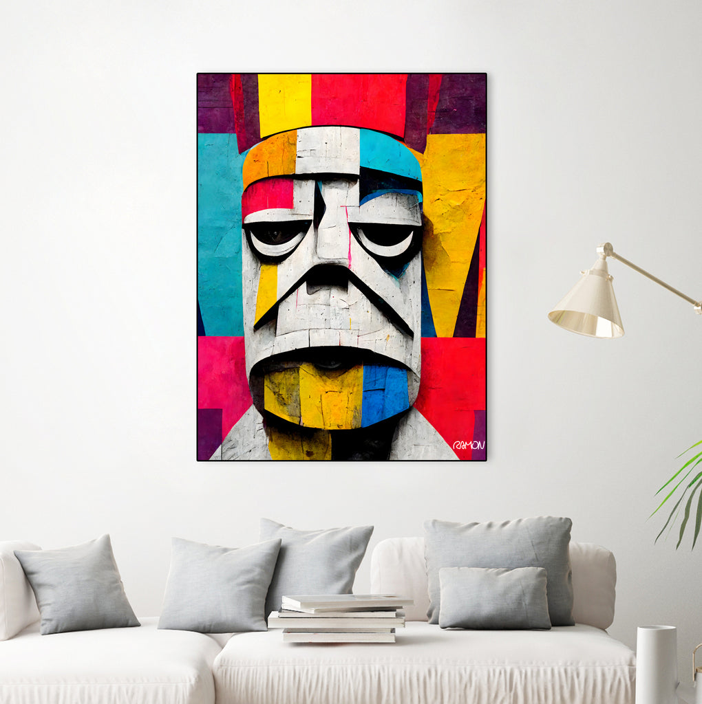 Bored Trooper by Ramon Souza on GIANT ART - white digital painting