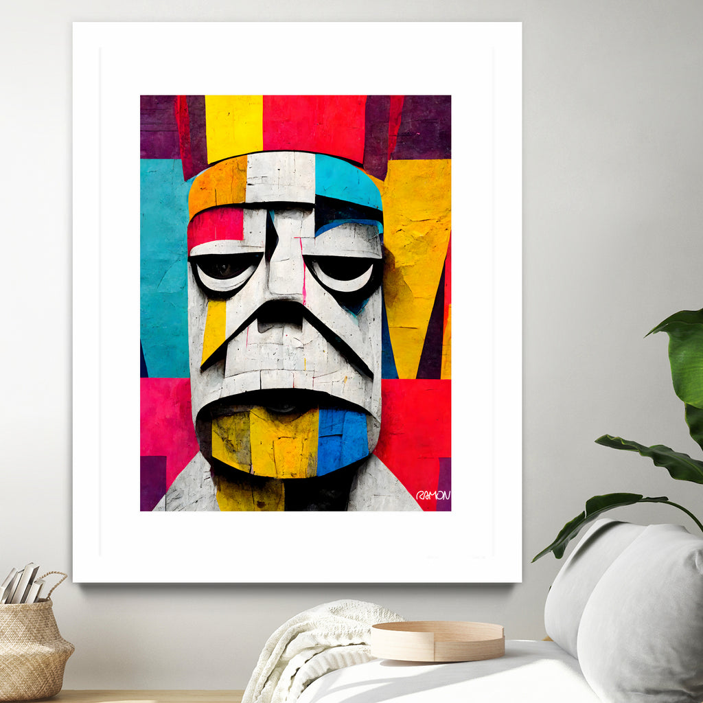 Bored Trooper by Ramon Souza on GIANT ART - white digital painting