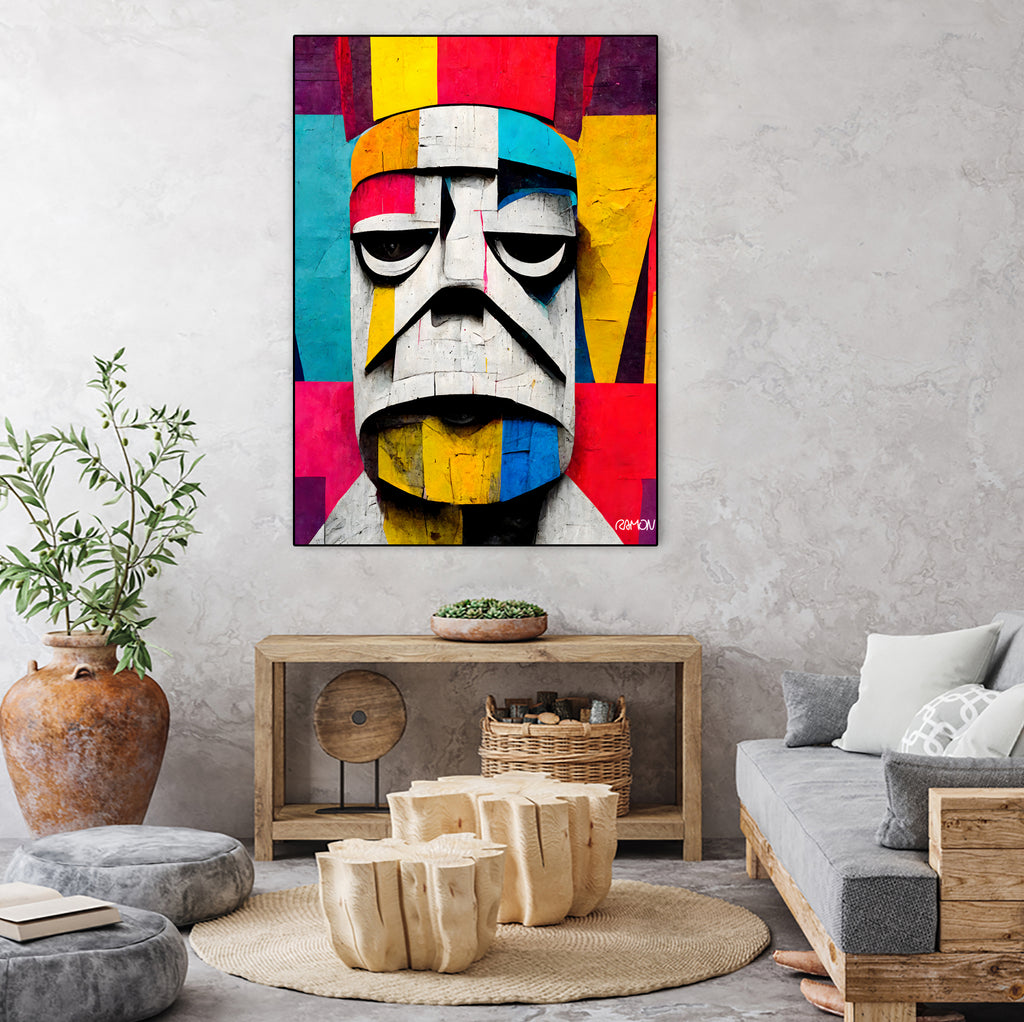 Bored Trooper by Ramon Souza on GIANT ART - white digital painting