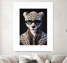 a nursery animal pop art illustration of Cheetah by M Maisur Amin on GIANT ART - black character design