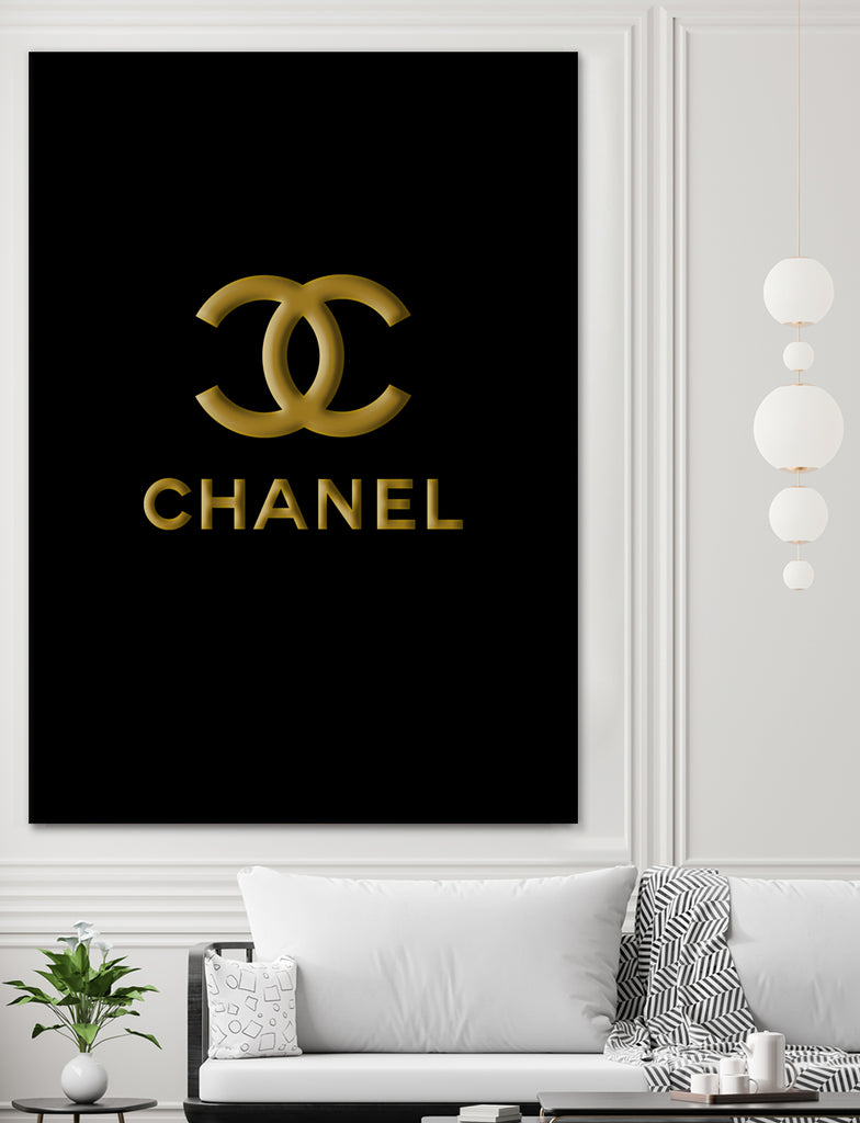 Chanel by miguel angel romero franco on GIANT ART - black digital drawing