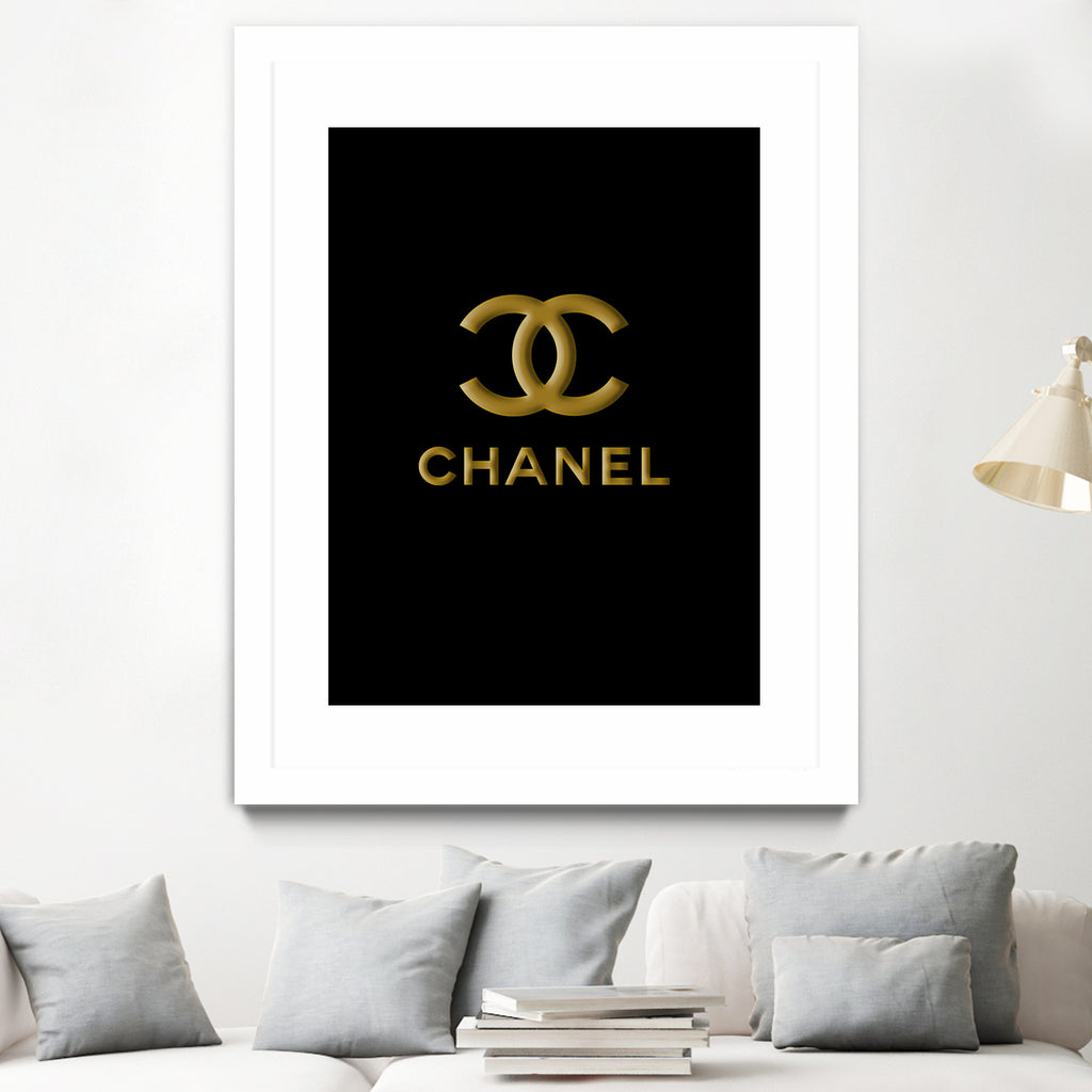 Chanel by miguel angel romero franco on GIANT ART - black digital drawing