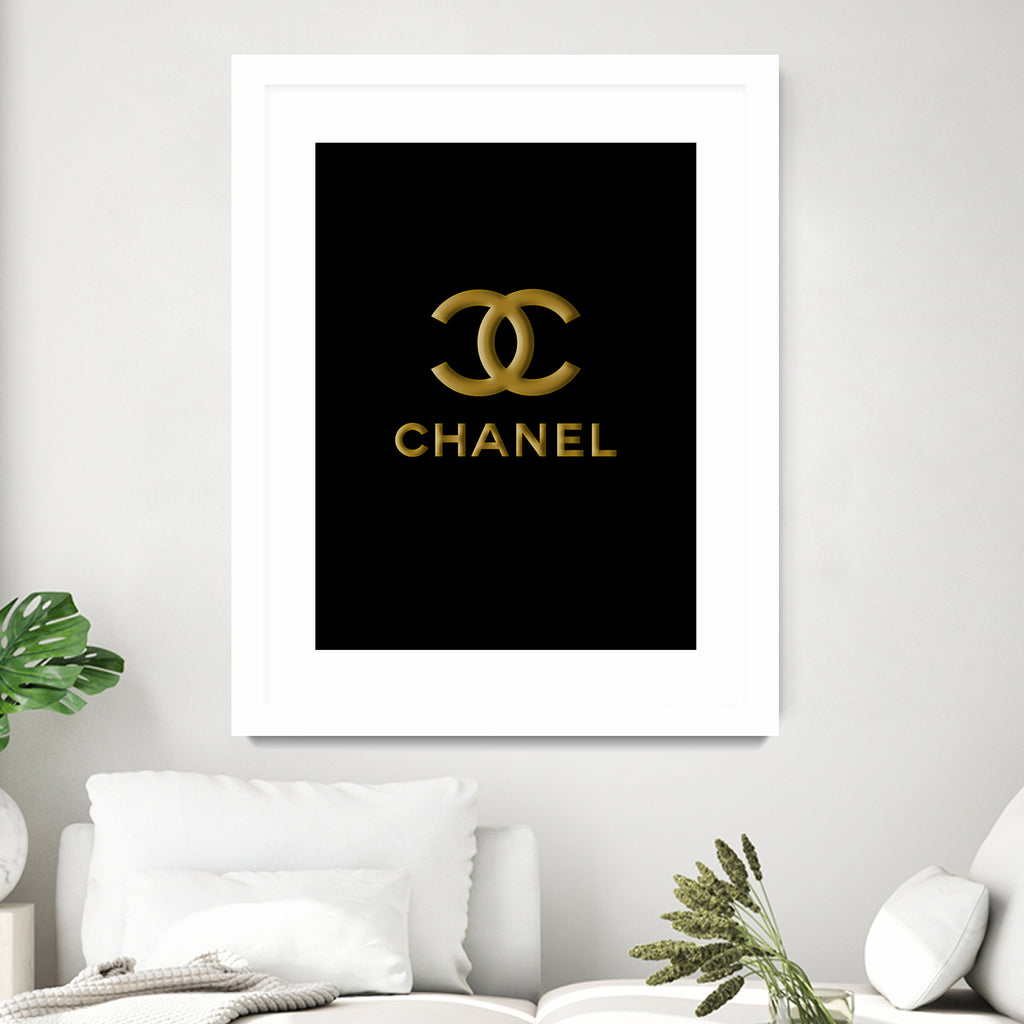 Chanel by miguel angel romero franco on GIANT ART - black digital drawing