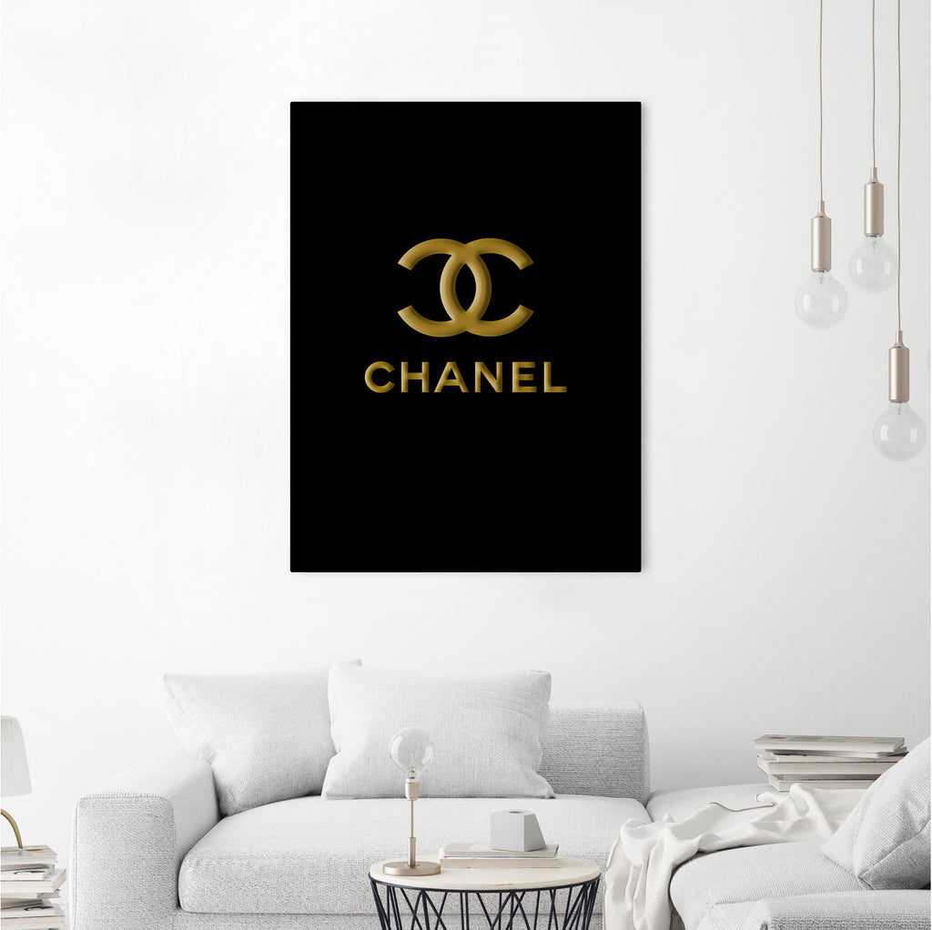 Chanel by miguel angel romero franco on GIANT ART - black digital drawing