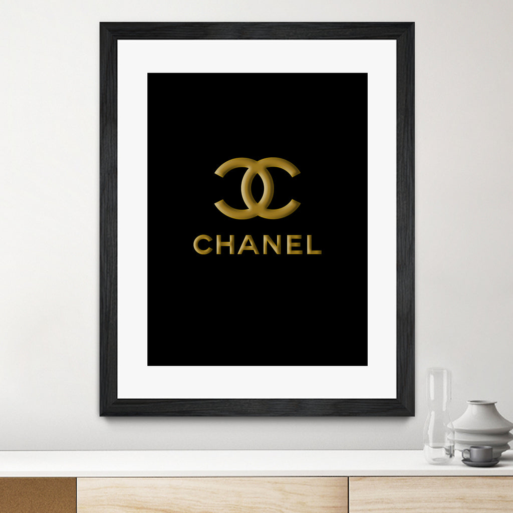 Chanel by miguel angel romero franco on GIANT ART - black digital drawing